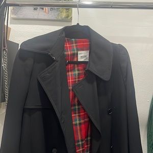 Moschino black over coat